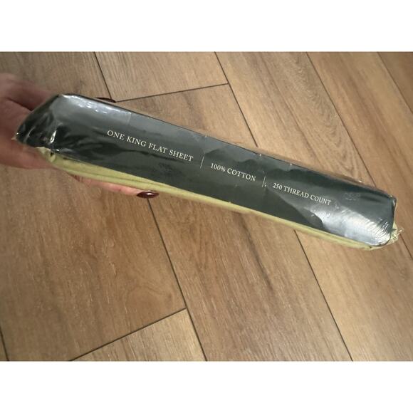 Lauren Ralph Lauren Vintage King Flat Sheet Honey Dew 72” X 84” NEW Sealed Rare - Picture 3 of 16